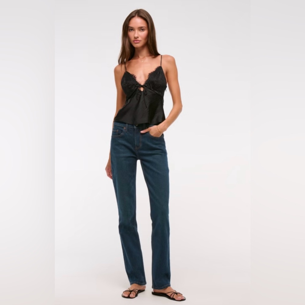 Abercrombie & Fitch 90s Straight Mid Rise 29 Short